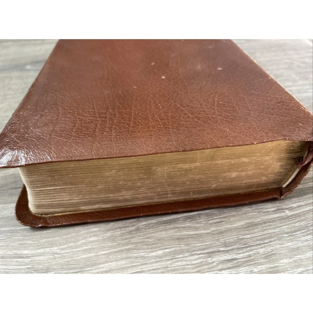 Oxford HOLY BIBLE New Scofield Reference Edit Concordance 1967 Vintage Cowhide